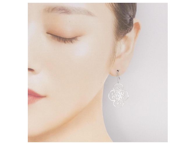 Orecchini pendenti Tiffany & Co. in argento 925 - vista 4