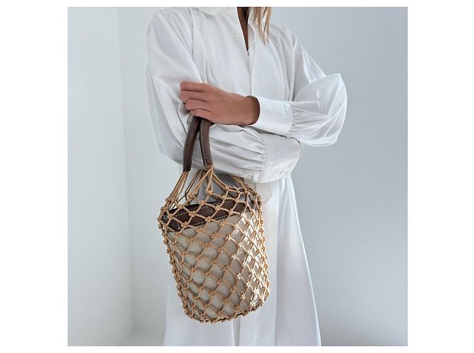 Staud Moreau Bucket Bag Braun Beige - Ansicht 2