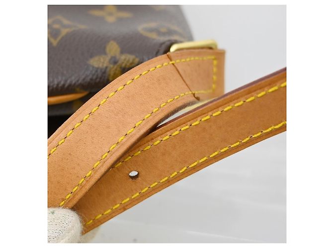 Borsa Louis Vuitton Musette Salsa in Tela Monogram PM Marrone - vista 5