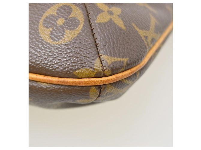 Borsa Louis Vuitton Musette Salsa in Tela Monogram PM Marrone - vista 6