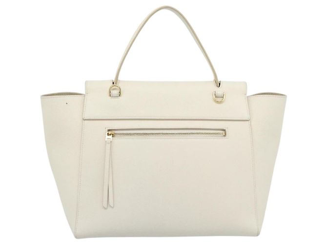Belt Bag Céline Cinturón Celine de piel texturizada Micro Blanco - vista 2