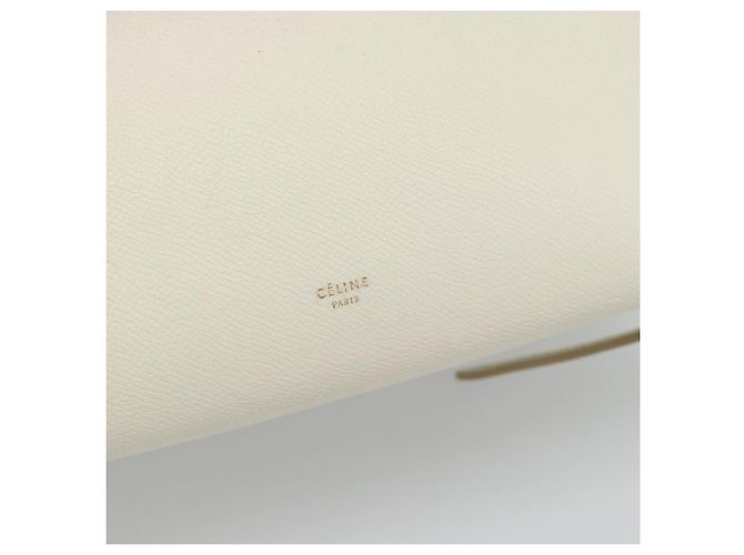 Belt Bag Céline Cinturón Celine de piel texturizada Micro Blanco - vista 6