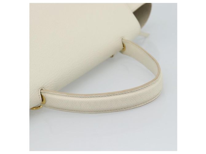 Belt Bag Céline Cinturón Celine de piel texturizada Micro Blanco - vista 7