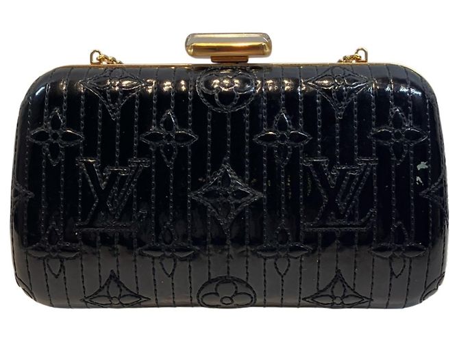 Borsa a Spalla Minaudière Louis Vuitton Nero Monogramma - vista 2