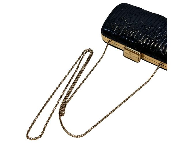 Borsa a Spalla Minaudière Louis Vuitton Nero Monogramma - vista 9
