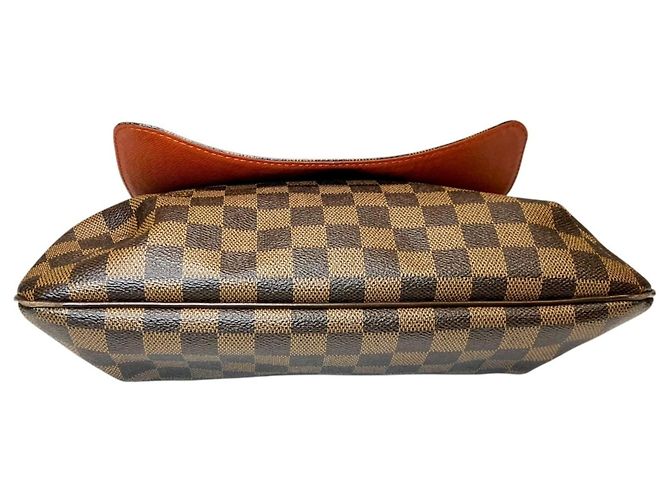Bolsa de ombro Musette Louis Vuitton Marrom Damier ebene - vista 3