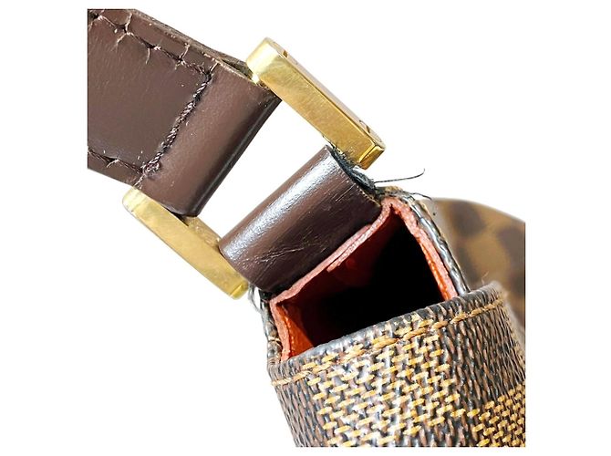 Bolsa de ombro Musette Louis Vuitton Marrom Damier ebene - vista 6