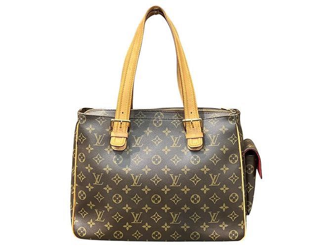 Borsa Louis Vuitton Multiplicité Marrone - vista 2