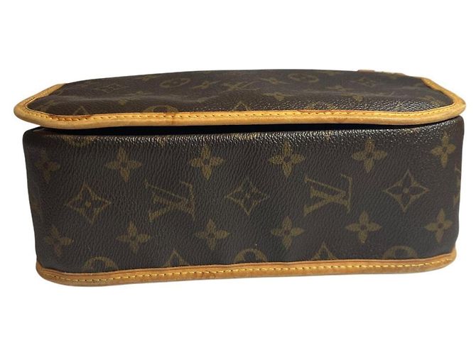 Borsa a Spalla Louis Vuitton Messenger Bosphore PM Marrone - vista 3