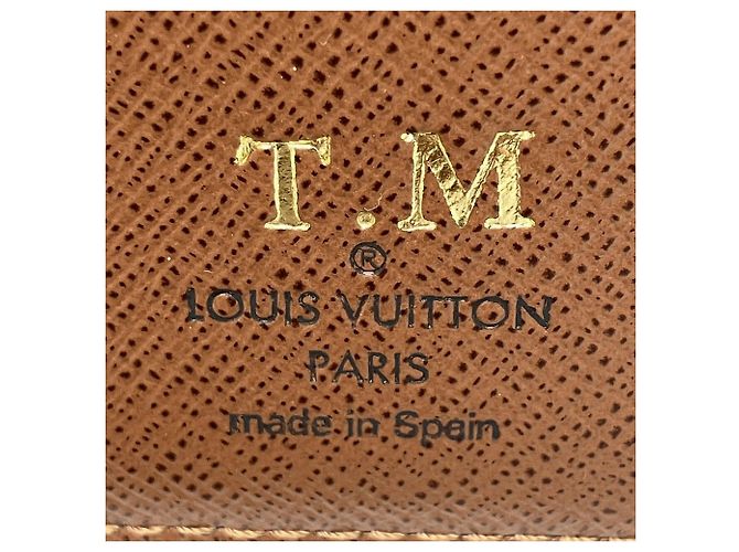 Portafoglio lungo Louis Vuitton Monogram Brazza Marrone - vista 4