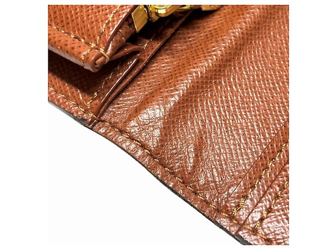 Portafoglio lungo Louis Vuitton Monogram Brazza Marrone - vista 8