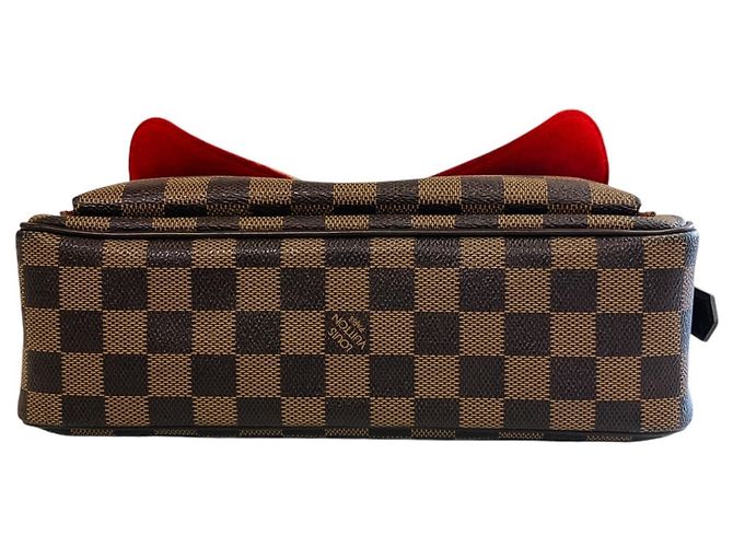 Bolso de Hombro Louis Vuitton Ravello GM Castaño - vista 3