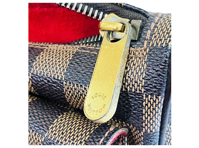 Bolso de Hombro Louis Vuitton Ravello GM Castaño - vista 9