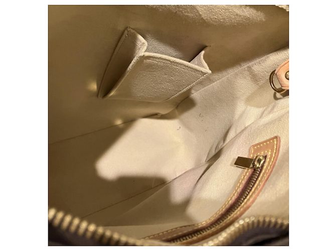 Borsa Tote Louis Vuitton Looping GM Marrone - vista 5