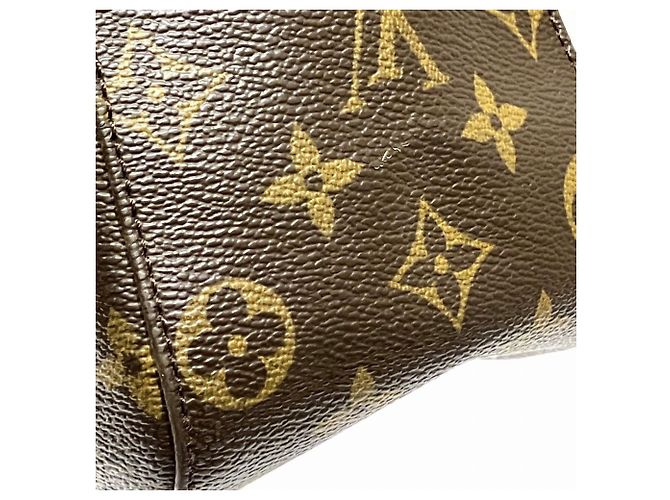 Borsa Tote Louis Vuitton Looping GM Marrone - vista 8