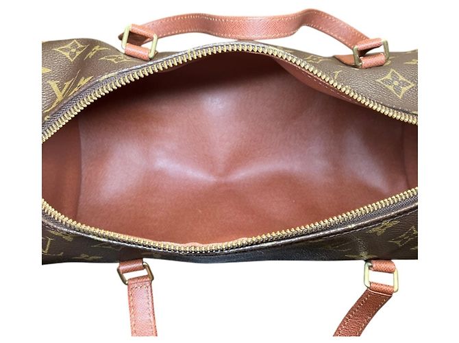 Borsa Louis Vuitton Old Papillon 30 Marrone - vista 6