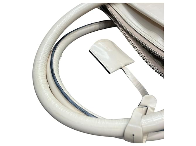 Borsa Loewe Amazona 35 Bianco - vista 8