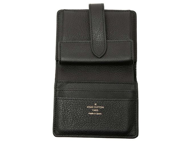 Cartera bi-fold compacta Louis Vuitton Portefeuille Low Key Negro - vista 4