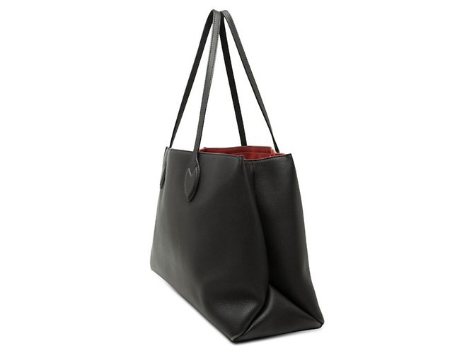 Borsa Tote Louis Vuitton Lockme Shopper Nero - vista 2