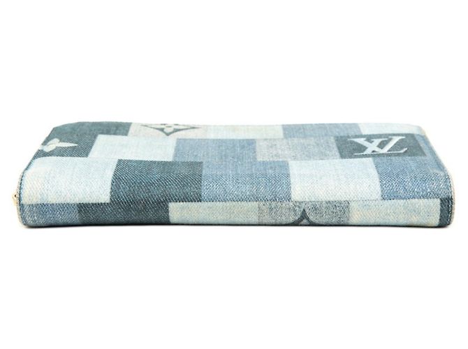 Louis Vuitton Monogram Denim Patchwork Zippy Wallet - Ansicht 3
