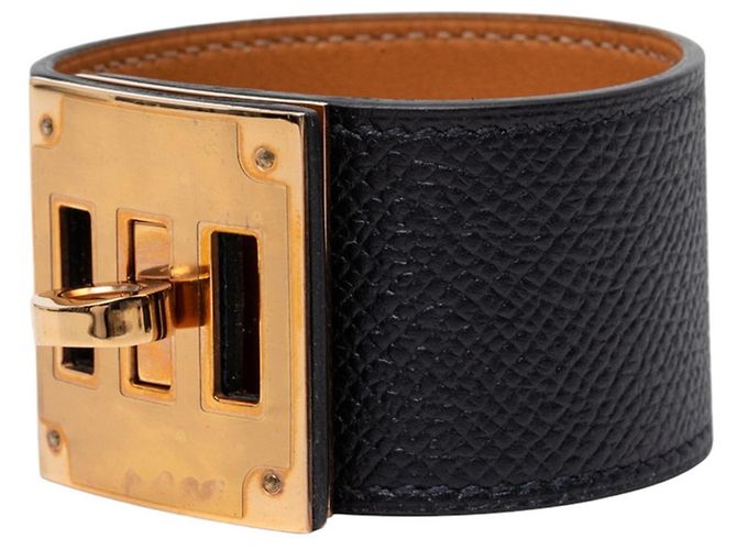 Hermès Bracciale Kelly Dog Hermes Nero - vista 2