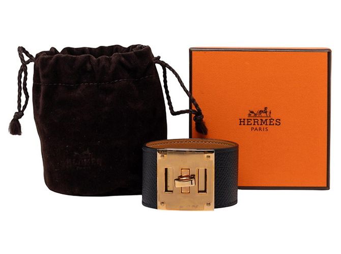 Hermès Bracciale Kelly Dog Hermes Nero - vista 7