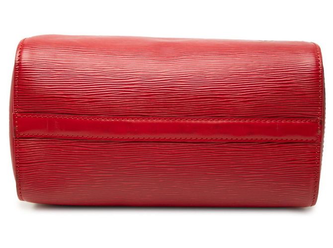Borsa Louis Vuitton Epi Speedy 25 Rosso - vista 3