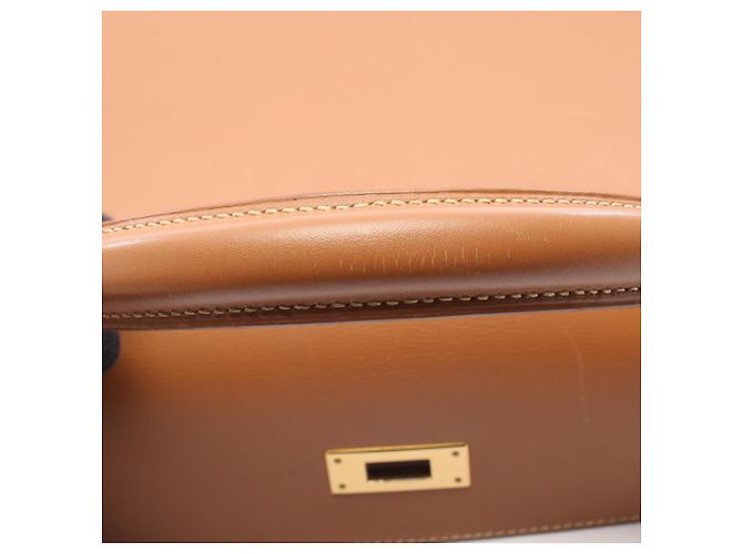 Hermès Borsa Hermes Kelly 32 Natural Marrone - vista 9