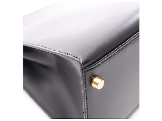 Hermès Hermes Kelly 28 Handtasche Schwarz - Ansicht 12