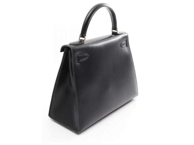 Hermès Hermes Kelly 28 Handtasche Schwarz - Ansicht 2