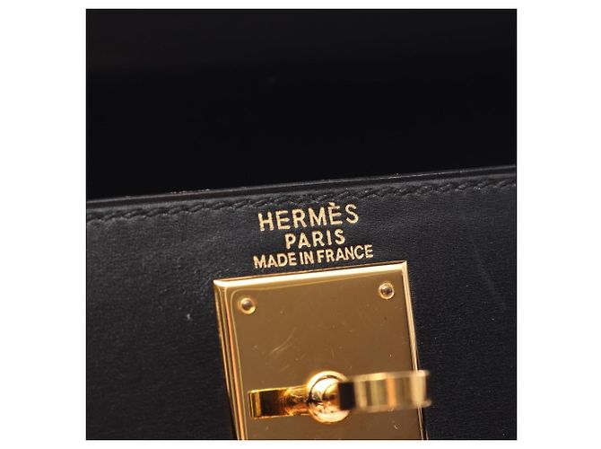 Hermès Hermes Kelly 28 Handtasche Schwarz - Ansicht 4