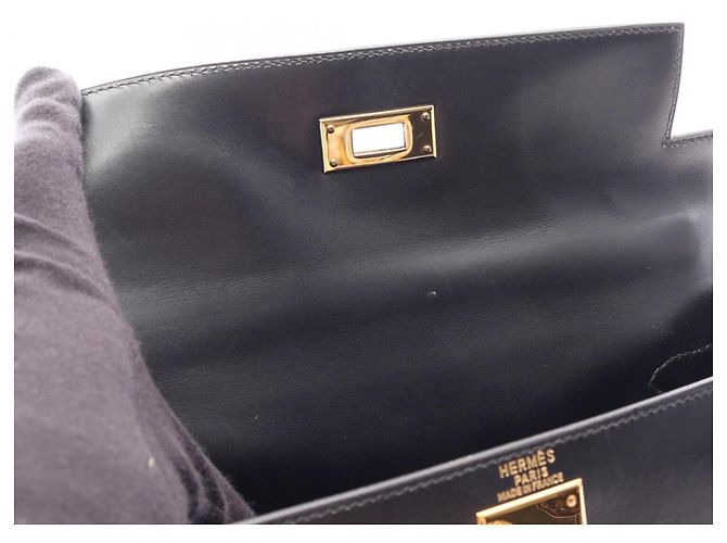 Hermès Hermes Kelly 28 Handtasche Schwarz - Ansicht 7