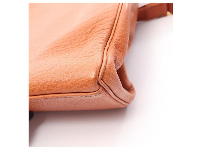 Hermès Zaino/Borsa Hermes Kelly Ad GM Marrone - vista 10