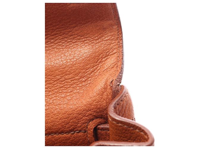 Hermès Zaino/Borsa Hermes Kelly Ad GM Marrone - vista 13