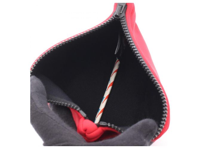 Hermès Pochette piatta Hermes NeoBain PM Trouse Rosso - vista 3
