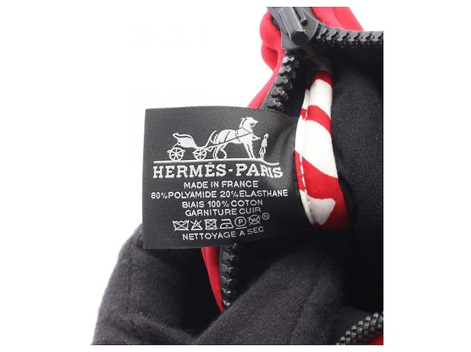 Hermès Pochette piatta Hermes NeoBain PM Trouse Rosso - vista 4