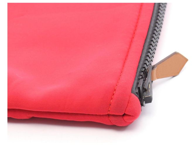 Hermès Pochette piatta Hermes NeoBain PM Trouse Rosso - vista 8
