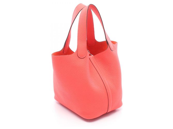 Hermès Hermes Picotin Lock PM Handtasche Rot - Ansicht 2