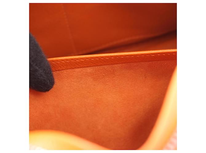 Hermès Borsa Hermes Plume 28 Arancione - vista 11