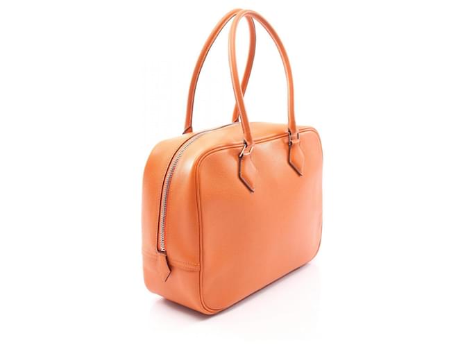 Hermès Borsa Hermes Plume 28 Arancione - vista 2