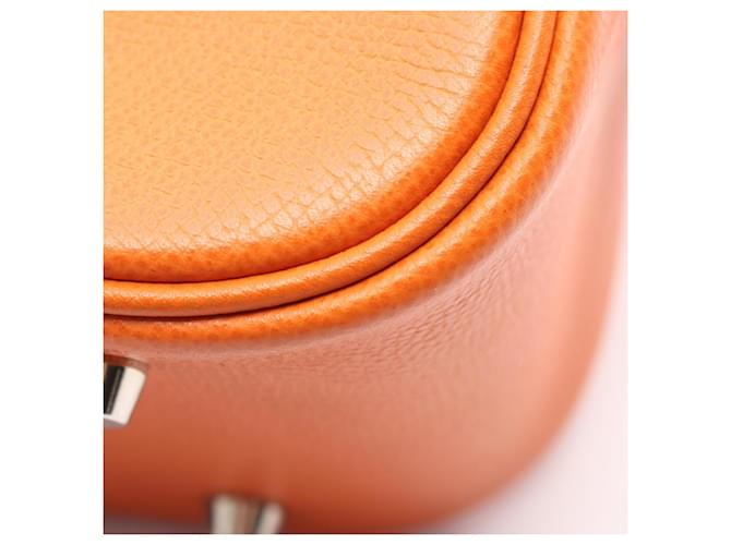Hermès Borsa Hermes Plume 28 Arancione - vista 8