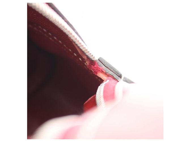 Hermès Hermes Plume 32 Handtasche Rot Bordeaux - Ansicht 8