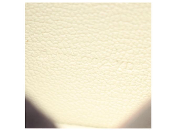 Tarjetero Hermès Bearn en piel de chevre blanco - vista 5