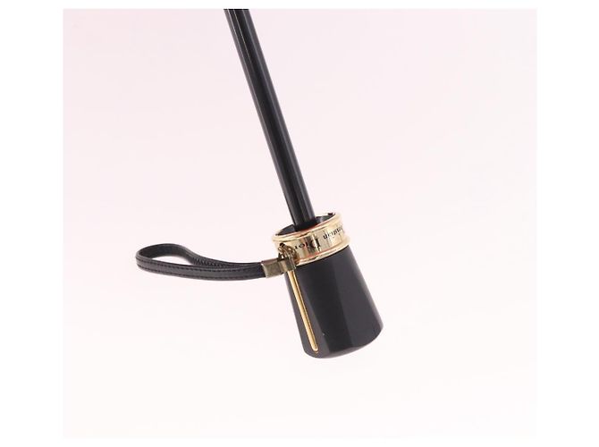Christian Dior Folding Umbrella Polyester Made by Kanebo Red Gold Auth 184395M - view 11