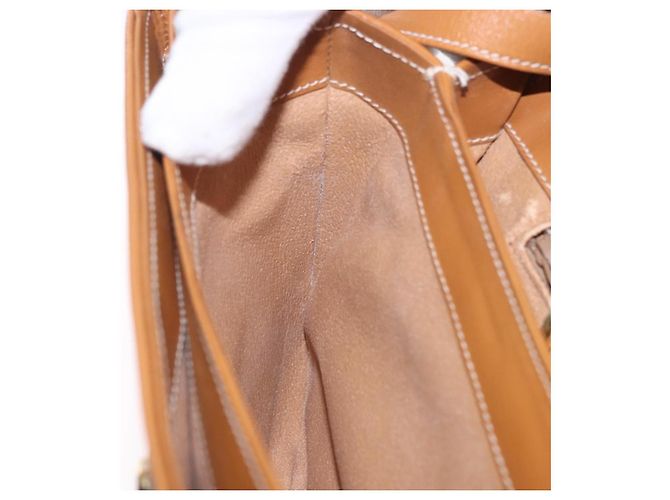 Borsa a Spalla GUCCI Micro GG Supreme PVC Beige Oro 004 256 0024 Auth ep14744 D'oro - vista 19