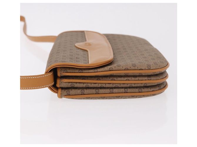 Borsa a Spalla GUCCI Micro GG Supreme PVC Beige Oro 004 256 0024 Auth ep14744 D'oro - vista 5