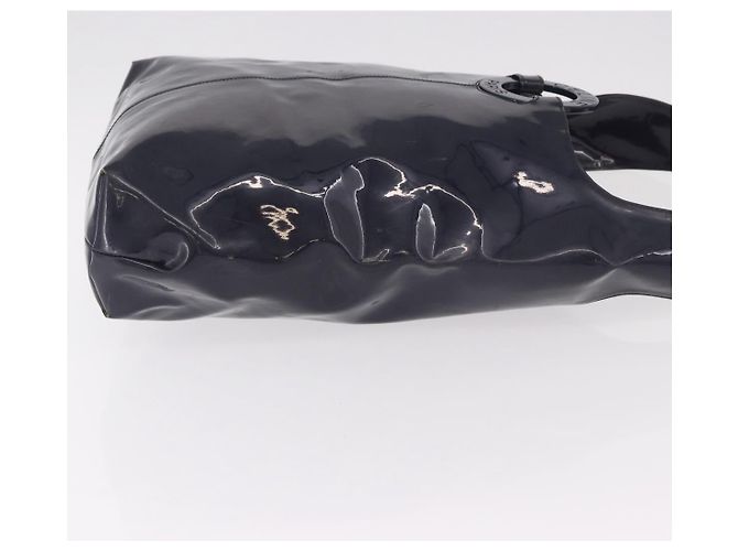 Céline CELINE Circle Schultertasche Vinyl Navy Auth gh2044 Marineblau - Ansicht 4
