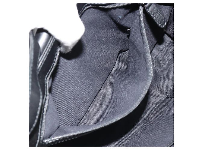 Bulgari Borsa a Spalla BVLGARI Chandra in Pelle Nera e Oro Auth 183888A Nero D'oro - vista 21