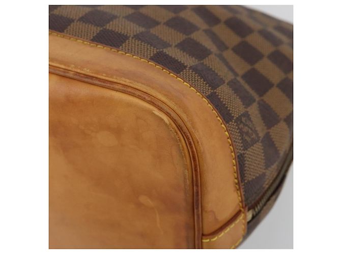 LOUIS VUITTON Borsa Damier Ebene Alma N51131 LV Auth 184636A - vista 10