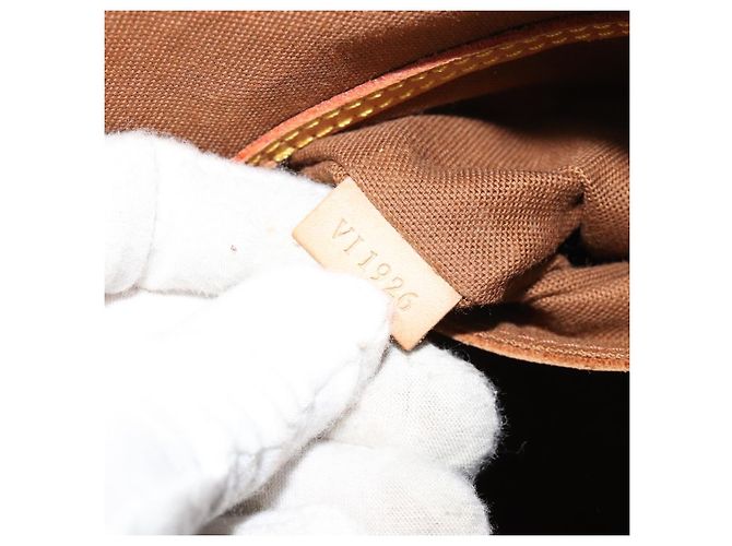 LOUIS VUITTON Borsa Damier Ebene Alma N51131 LV Auth 184636A - vista 21